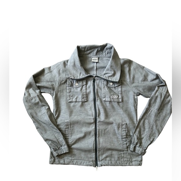 Nike 6.0 women’s 100% cotton gray lightweight zip up jacket size small - Picture 6 of 12